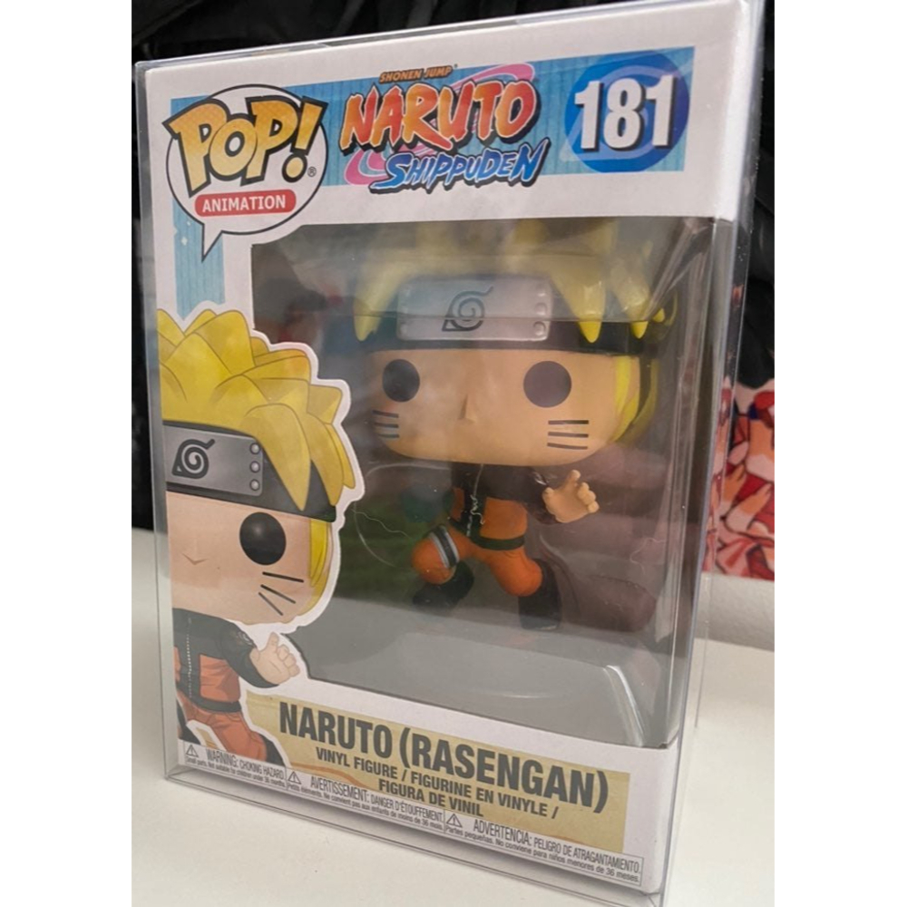 NARUTO UZUMAKI (rasengan) Naruto Shippuden Funko Pop 181 with box protector